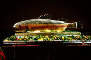 Image of food from Bracebridge Dinner in Yosemite