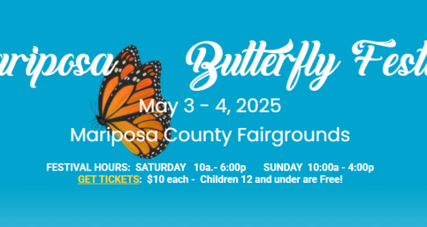 Image of a flyer for the mariposa butterfly festival