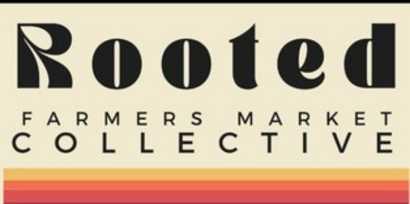 Image of the Rooted farmers market collective logo