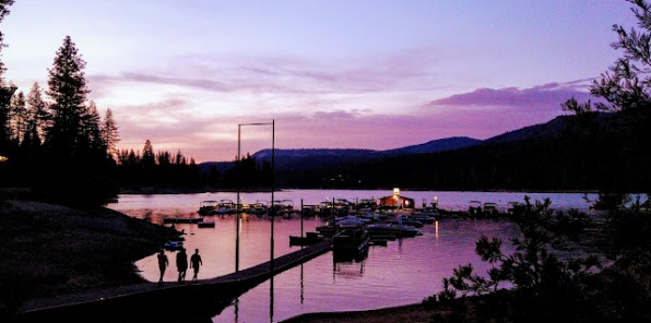 image of millers landing at sunset
