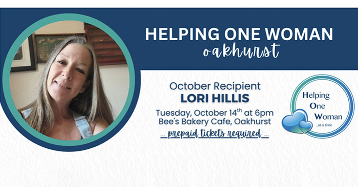 HOW Oakhurst will honor Lori Hillis on October 14, 2025