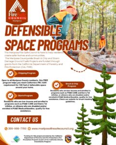 Mariposa Countywide Brush & Chip and Storm Damage Ground Fuels Projects