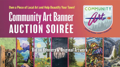Community Art Banner Auction Soirée