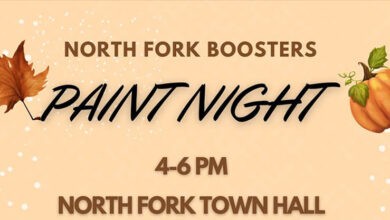 North Fork Boosters Fall Themed Paint Night At Town Hall