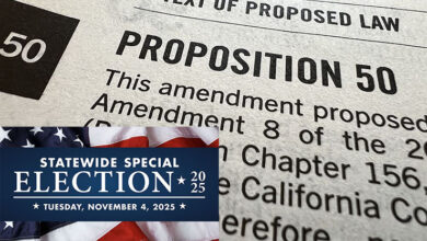 Proposition 50 support is in the majority in California