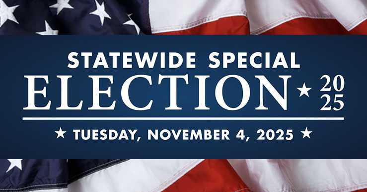 Statewide special election November 4, 2025