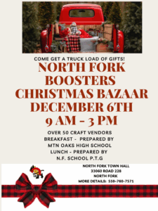 North Fork Boosters Christmas Bazaar: A Festive Celebration