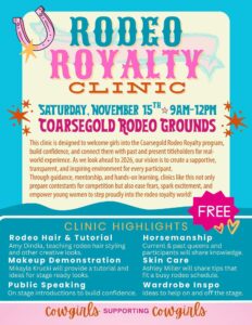 Coarsegold Rodeo Grounds Hosts First Rodeo Royalty Clinic