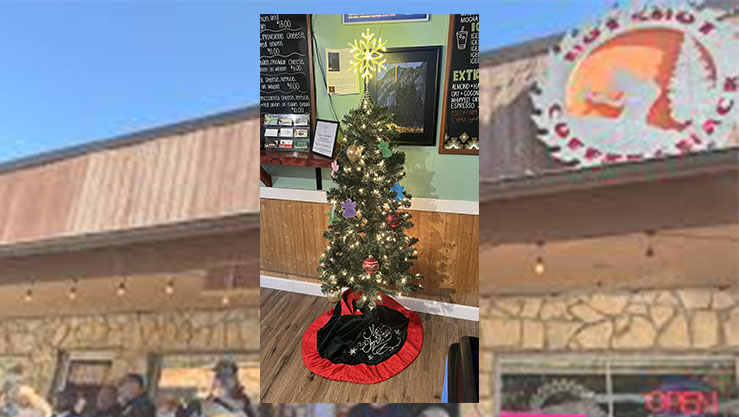 Angel Tree at Hot Shot Coffee