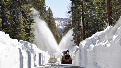Major Storm and Road Closures in Yosemite National Park