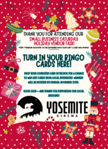 Yosemite Cinema Presents 2nd Annual Small Business Fair