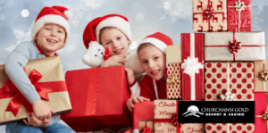 Image of a flyer for coats for kids and toys for tots event