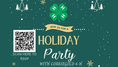 Celebrate the Holiday Season with Coarsegold 4-H
