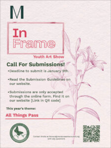 In Frame Youth Art Show Seeks Work from Mariposa Students