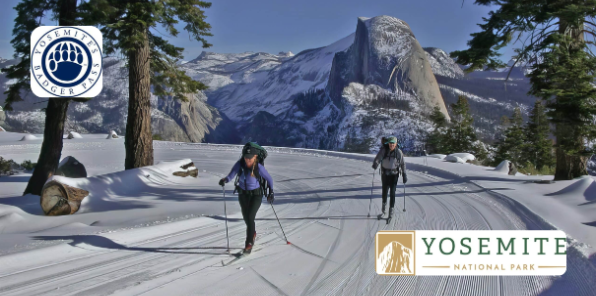 Image of a flyer for nordic skiing in yosemite