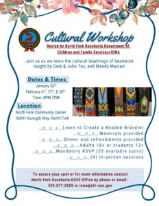 North Fork Mono Cultural Workshops