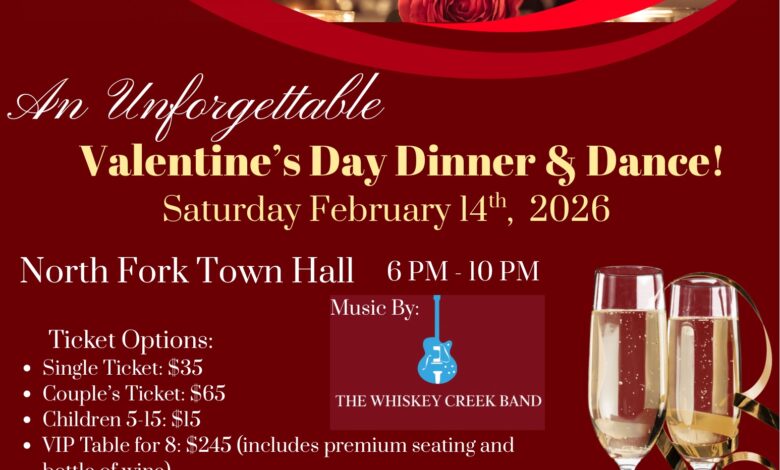 North Fork Valentine's Day Dinner & Dance
