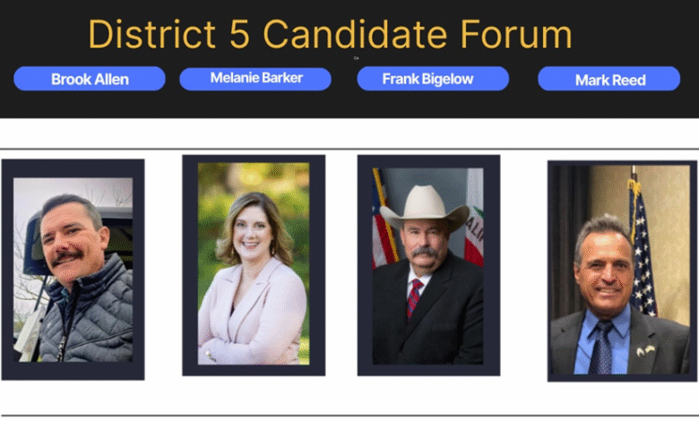 District 5 Supervisor Candidate Forum