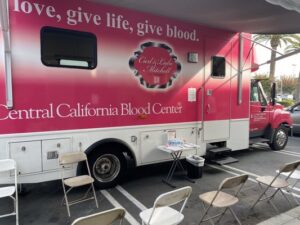 Central CA Blood Center mobile unit