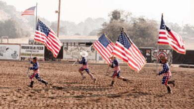 Coarsegold Rodeo Flag Celebration