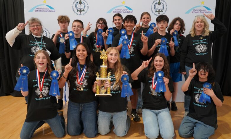 Madera Academic Pentathlon, 1st Place - Wasuma