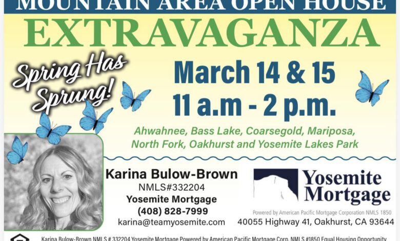 Yosemite Mortgage Open House Extravaganza 2026