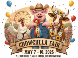 Image of a flyer for the chowchilla fair