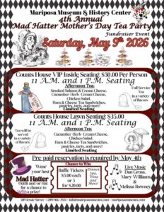 image of a flyer for mothers day tea