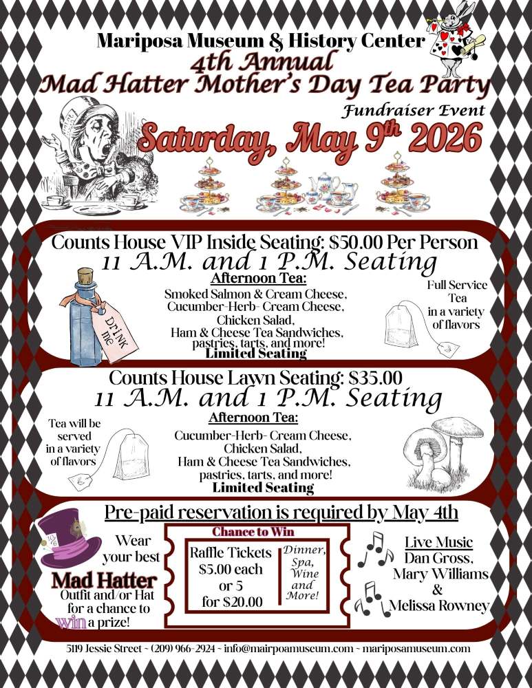 image of a flyer for mothers day tea