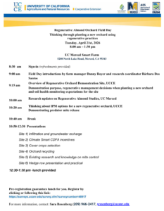 Picture of UC Merced Field Day flyer.