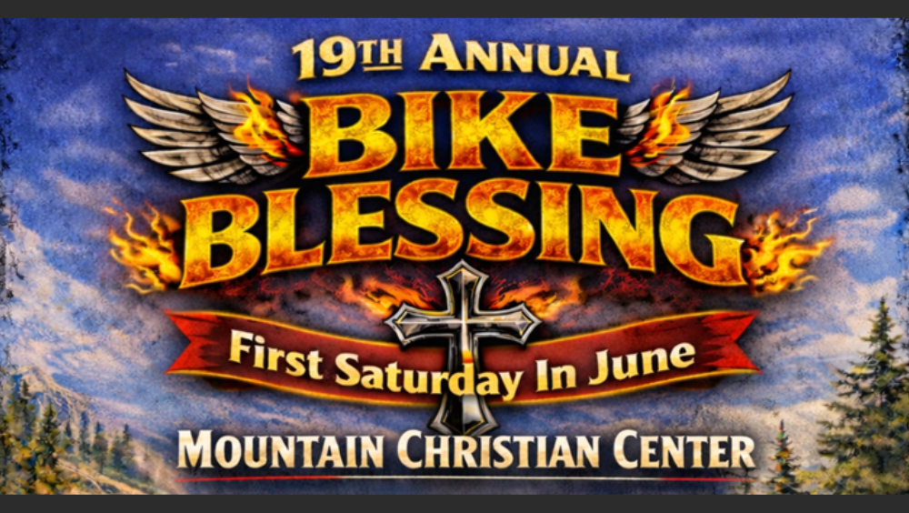 Photo of flyer for the 19th Annual Bike Blessing.