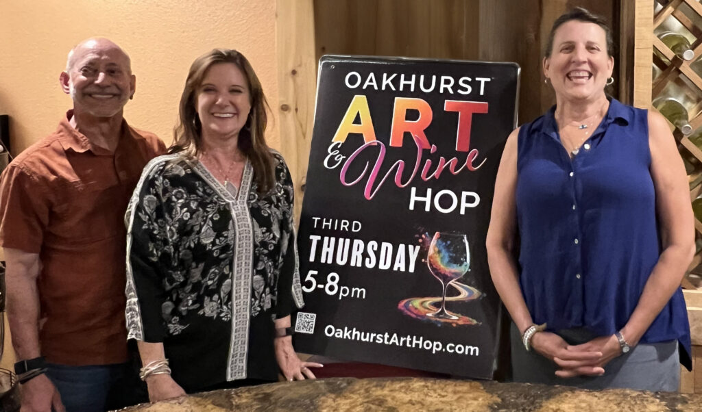 Photo of Art & Wine Hop organizers.