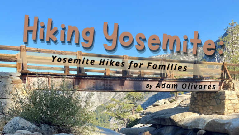 Photo of the Hiking Yosemite tagline page.