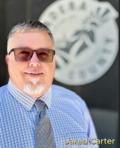 Photo of Jared Carter, new Director of Public Works and the County Road Commissioner for Madera County