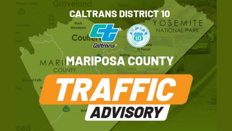 Cal Trans District 10 Traffic Advisory