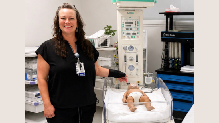Photo of Alexis Fairchild, BSN, RN, and Clinical Educator for the Healthcare District