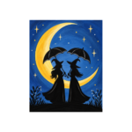 Moonlit Magic Paint Party