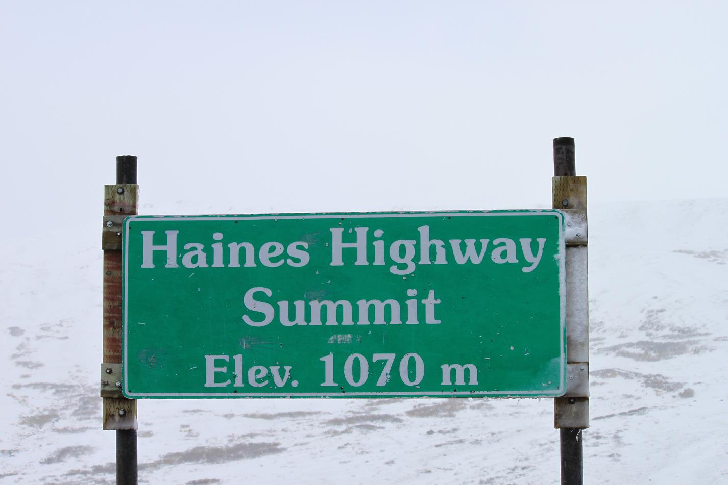 Haines Highway Summit