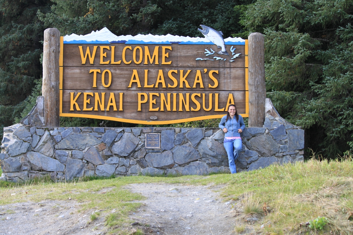 Entering Kenai Peninsula