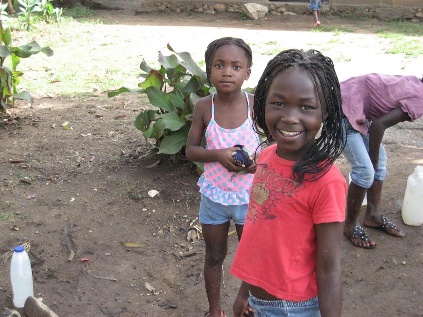 Haiti - smiling girl