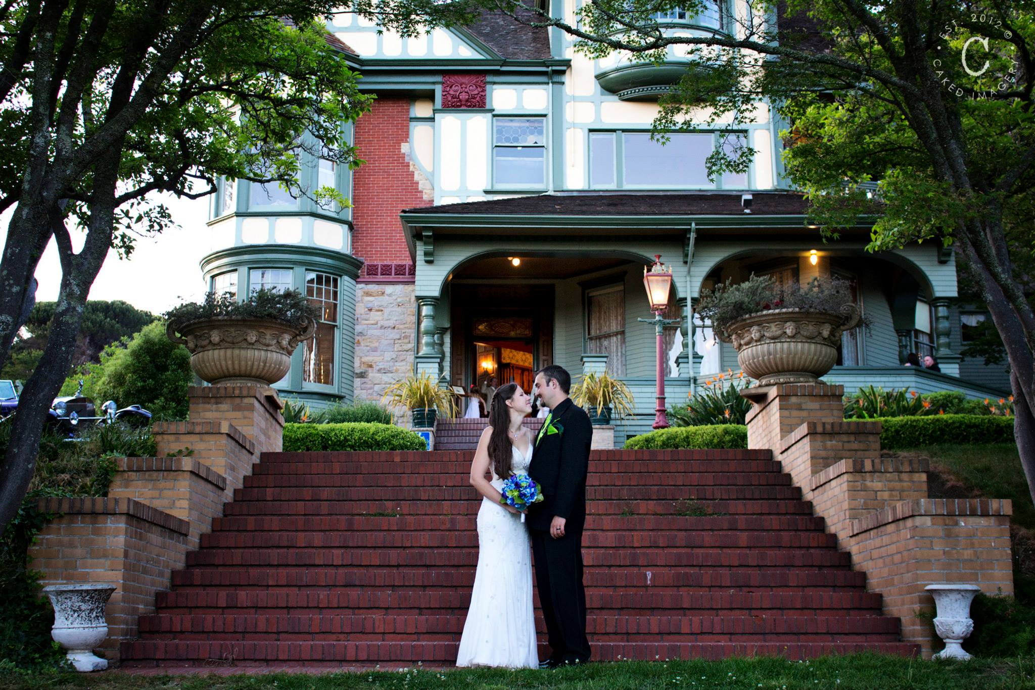 Kara and Kyle wedding - one of the few remaining photographs following the theft of hard drive and memory card - photo by Caked Imagery