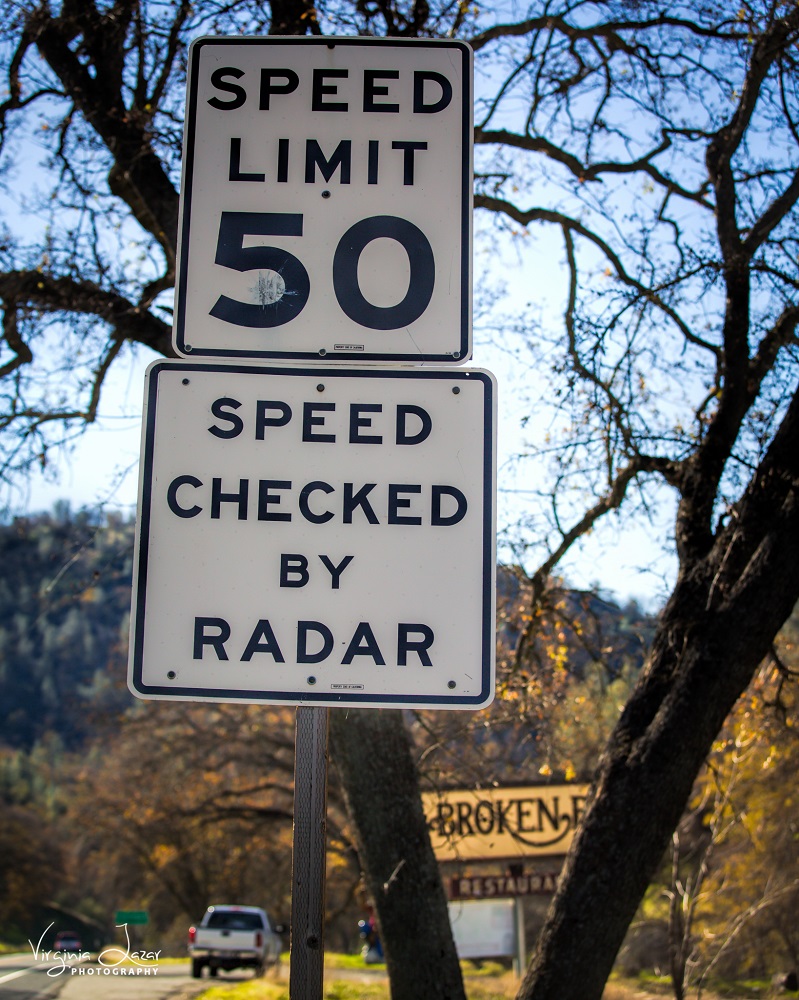 Broken Bit speed limit sign photo January 2015 by Virginia Lazar