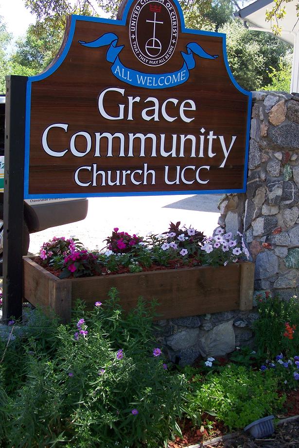 Grace Community Church Sign