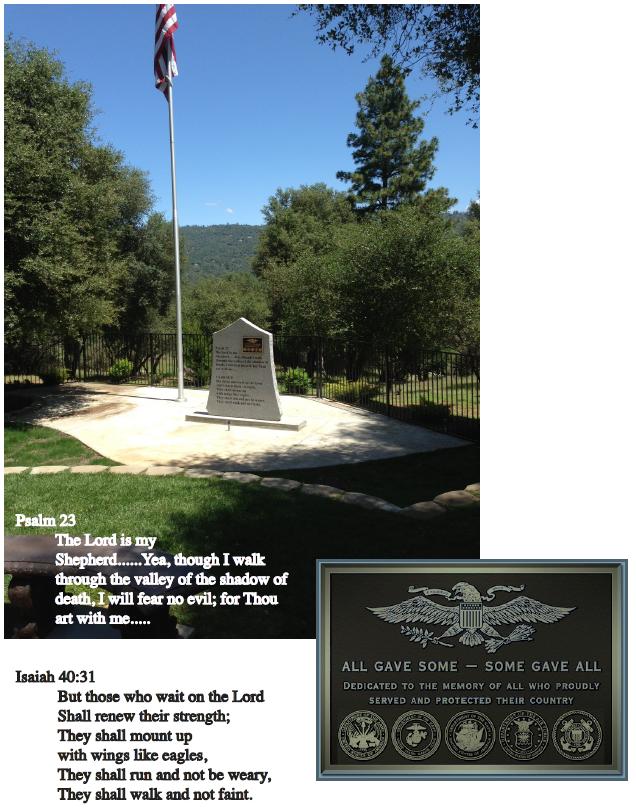 Flag Day Monument At Oakhurst Lutheran Church