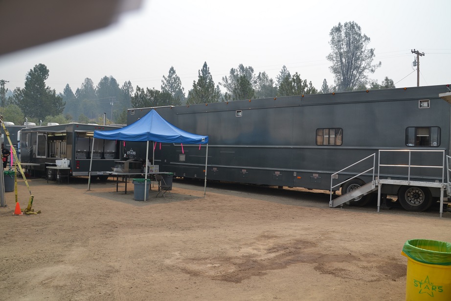 Catering unit and BBQ at French Fire