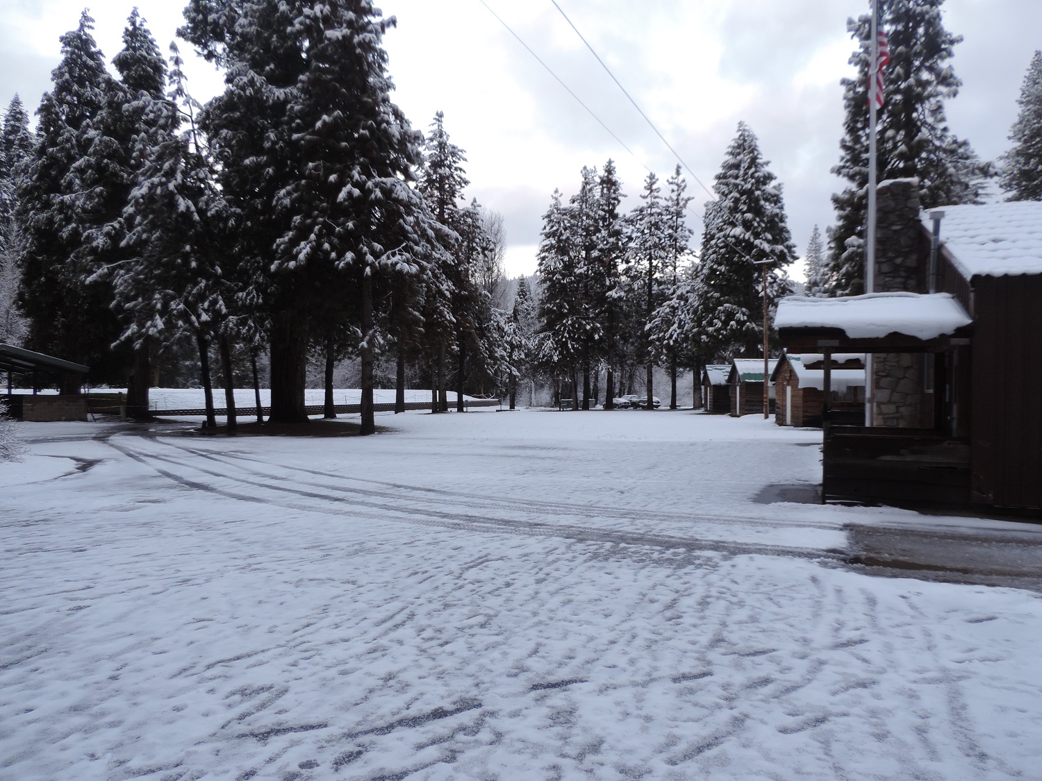 Green Meadows 2014 - snow on the ground - photos courtesy of Ronda Clarke