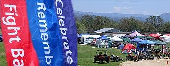Relay for life field setup