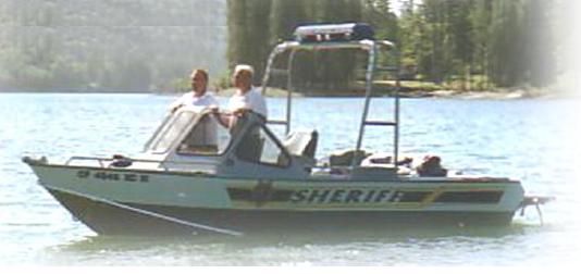 Sheriffs Patrol on Bass Lake