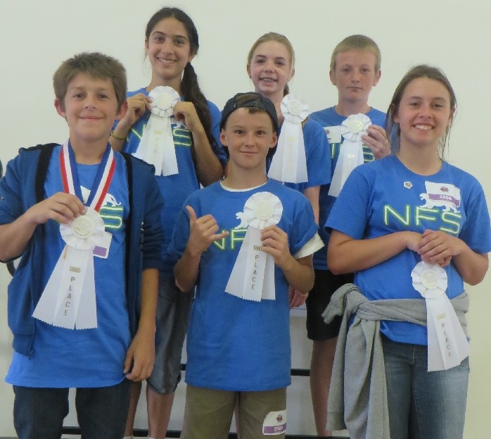 Northfork 7th grade pentathlon 2015