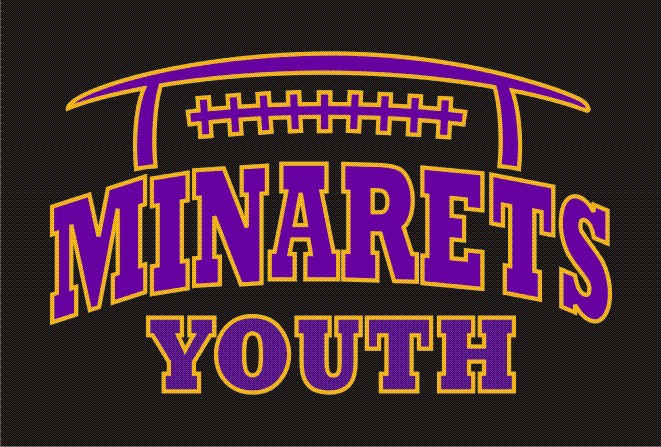 Minarets Mustangs Youth Football Logo name